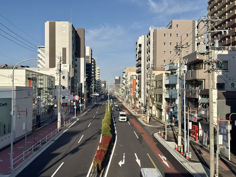 名古屋市内の生活道路